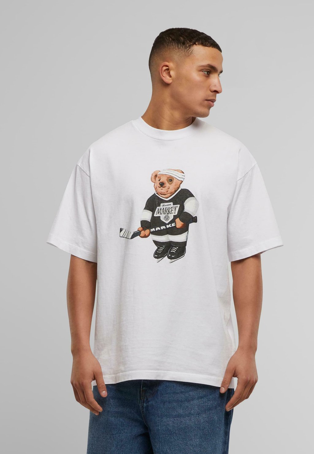 Рубашка с принтом Market, белый
Рубашка с принтом Market, белый