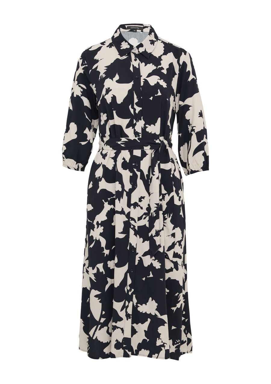 Платье-рубашка COMMA, Black
Платье-рубашка COMMA, Black