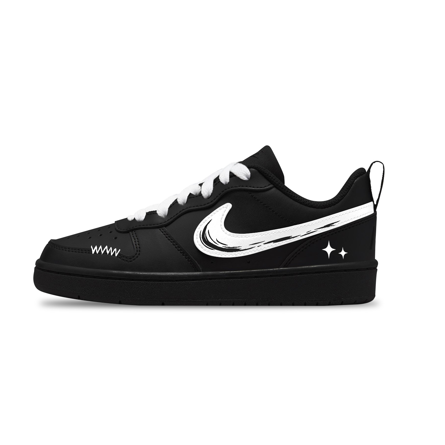 Nike Court Borough Mijie 1 Slip Resistant Abrasion Resistant Low top детские скейтбординг кроссовки Black Unisex
Nike Court Borough Mijie 1 Slip Resistant Abrasion Resistant Low top детские скейтбординг кроссовки Black Unisex