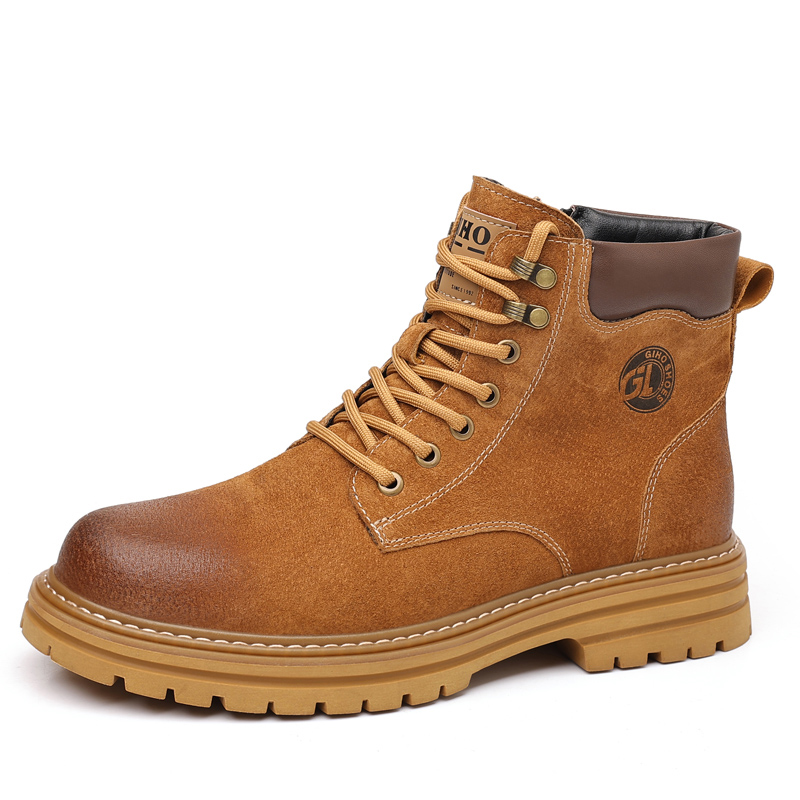 GIHO Короткие мужские ботинки Martin, желтые 
GIHO Короткие мужские ботинки Martin, желтые