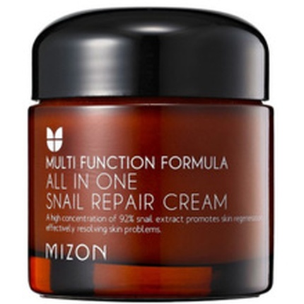 All In One Snail Repair Cream - восстанавливающий крем для кожи с фильтратом секреции улитки 92 Mizon
All In One Snail Repair Cream - восстанавливающий крем для кожи с фильтратом секреции улитки 92 Mizon