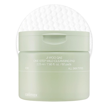 Мягкие очищающие диски Ji.Woo.Gae One Step, 60 штук Celimax
Мягкие очищающие диски Ji.Woo.Gae One Step, 60 штук Celimax