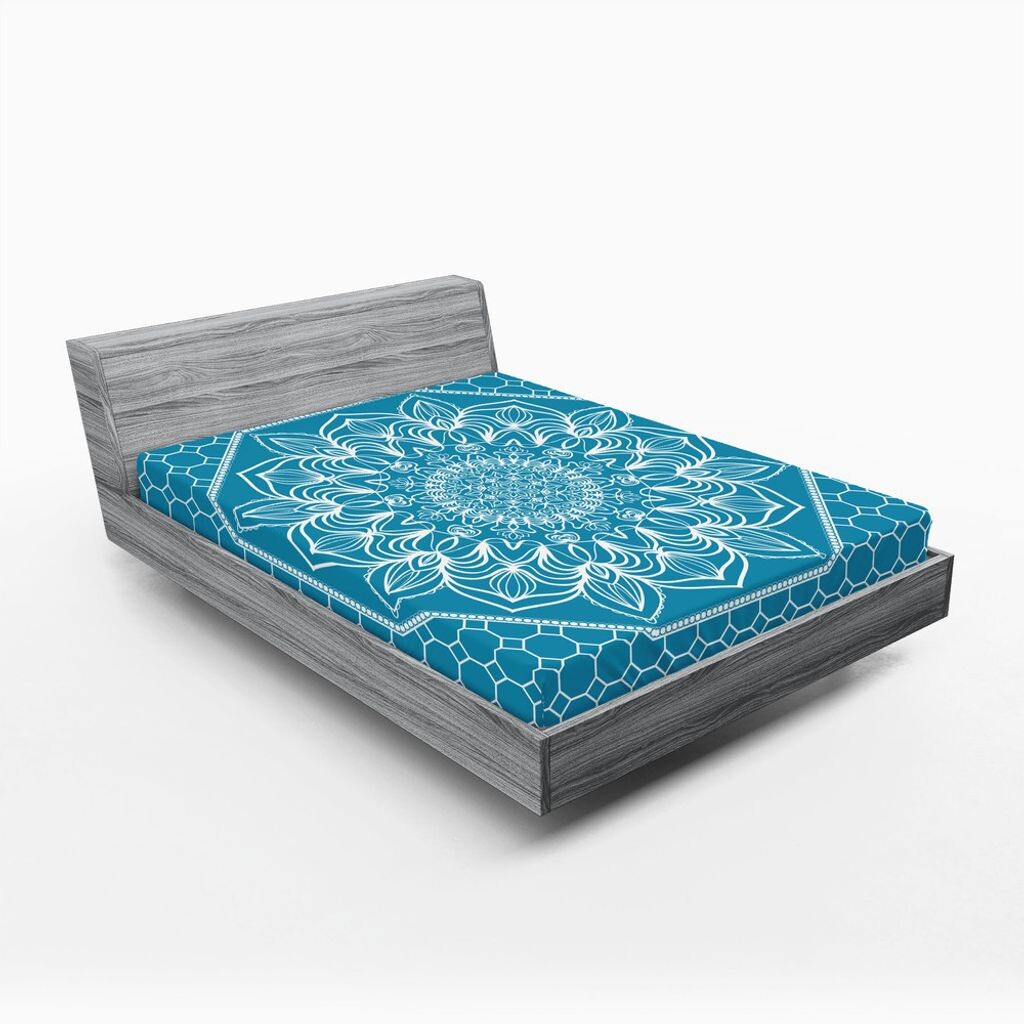 ABAKUHAUS Blue Mandala Простыня на подгонке, геометрические мотивы, цветочные мотивы, мистическая детальная иллюстрация, 90 x 200 см, морской синий, серый, белый
ABAKUHAUS Blue Mandala Простыня на подгонке, геометрические мотивы, цветочные мотивы, мистическая детальная иллюстрация, 90 x 200 см, морской синий, серый, белый