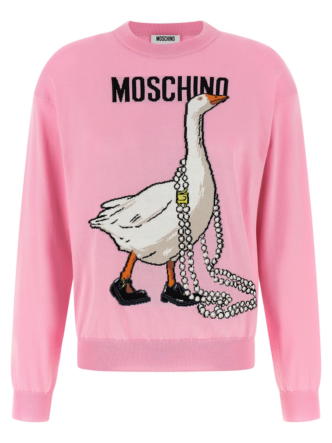Свитер «Гусь» Moschino, розовый
Свитер «Гусь» Moschino, розовый