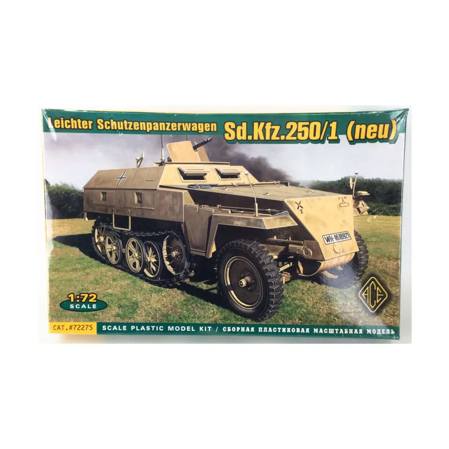 Leichter Schutzenpanzerwagen Sd.Kfz. 250/1 (ней), Historical Models (1:72) (Ace Models)
Leichter Schutzenpanzerwagen Sd.Kfz. 250/1 (ней), Historical Models (1:72) (Ace Models)