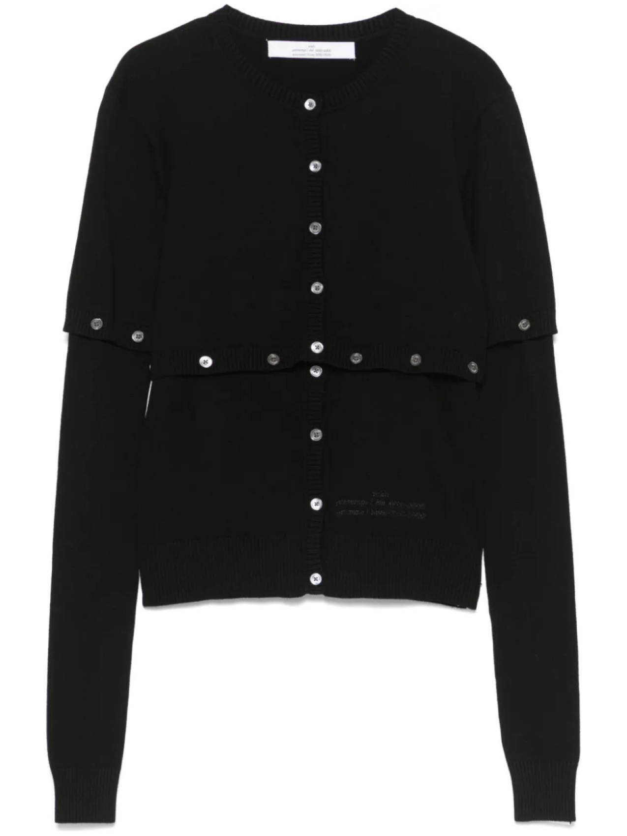 Rokh кардиган с пуговицами, черный
Rokh кардиган с пуговицами, черный