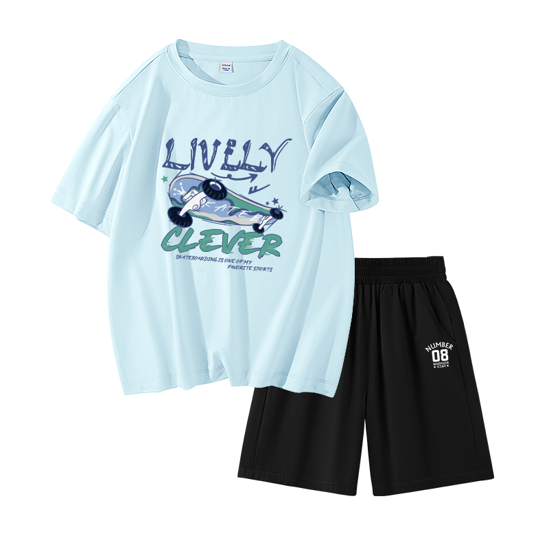 Детская повседневная спортивная одежда WARRIOR, светло-синий/h cool skateboard-черный/h08k
Детская повседневная спортивная одежда WARRIOR, светло-синий/h cool skateboard-черный/h08k