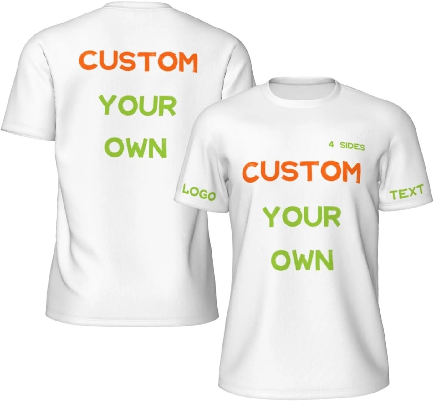 Футболка Custom с принтом на 4 сторонах для мужчин
Футболка Custom с принтом на 4 сторонах для мужчин