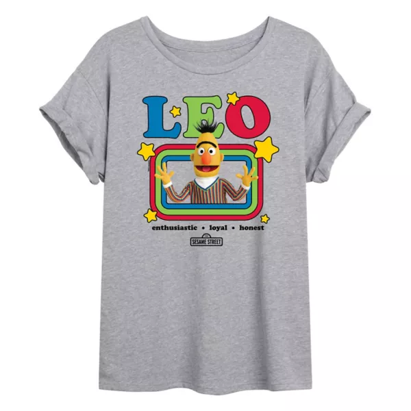 Футболка большого размера с изображением Берта Лео из «Улицы Сезам» для юниоров Licensed Character, серый
Футболка большого размера с изображением Берта Лео из «Улицы Сезам» для юниоров Licensed Character, серый