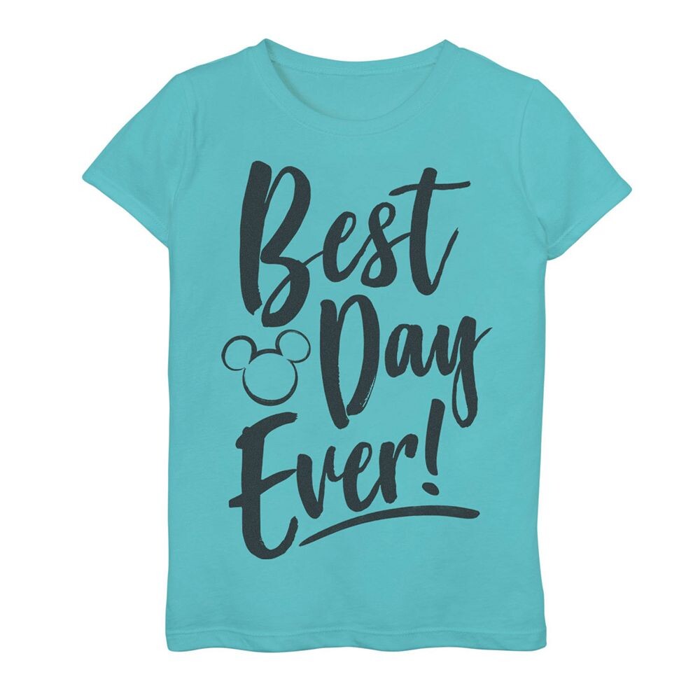 Футболка с изображением силуэта Микки Хэда Disney's для девочек 7–16 лет Park Best Day Every, цвет Tahi Blue
Футболка с изображением силуэта Микки Хэда Disney's для девочек 7–16 лет Park Best Day Every, цвет Tahi Blue