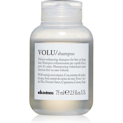 Шампунь Volu, дорожный размер 75 мл Davines
Шампунь Volu, дорожный размер 75 мл Davines