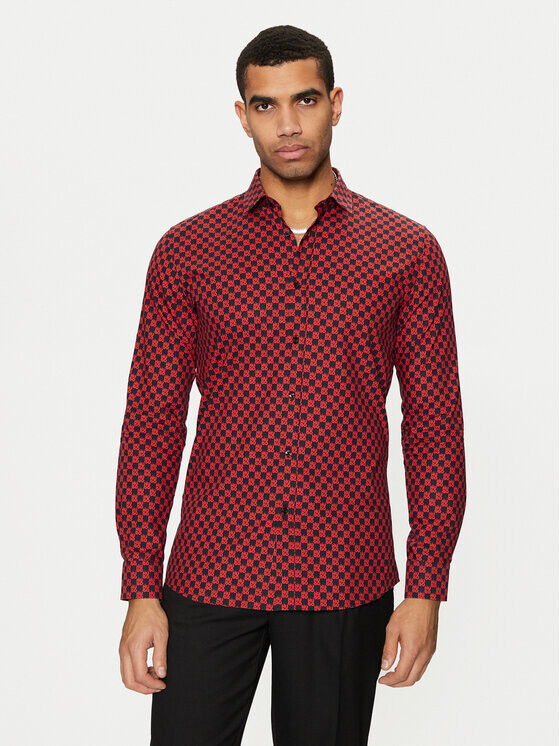 Рубашка очень узкого кроя Hugo, красный
Рубашка очень узкого кроя Hugo, красный