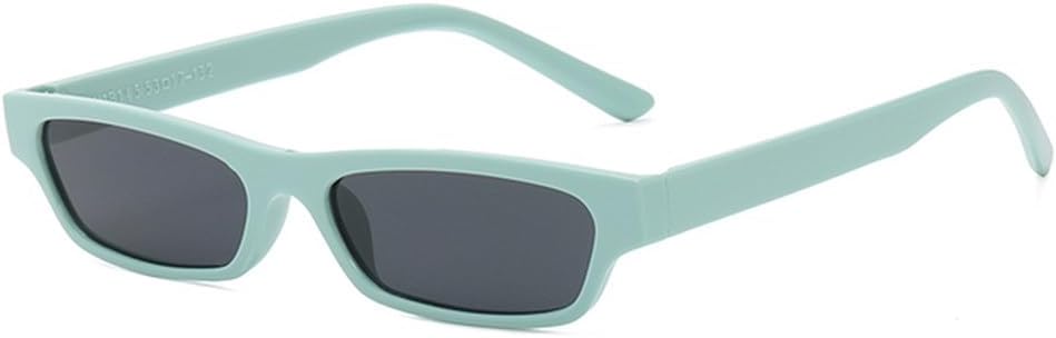 Маленькие узкие прямоугольные солнцезащитные очки для женщин, модные солнцезащитные очки в узкой оправе в винтажном стиле для мужчин, ретро-очки с защитой от УФ-излучения UV400 TVTBBVV, Green Grey
Маленькие узкие прямоугольные солнцезащитные очки для женщин, модные солнцезащитные очки в узкой оправе в винтажном стиле для мужчин, ретро-очки с защитой от УФ-излучения UV400 TVTBBVV, Green Grey