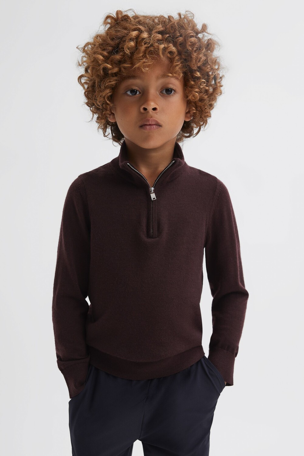 Трикотажный свитер Blackhall с застежкой-молнией Reiss, красный
Трикотажный свитер Blackhall с застежкой-молнией Reiss, красный