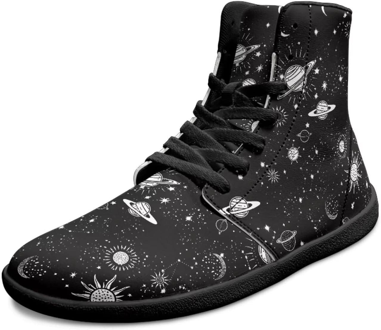 Мужские высокие кроссовки Galaxy Print с широким носком, шнуровкой, противоскользящей подошвой для тренировок и бега Xixirimido, Galaxy Planets
Мужские высокие кроссовки Galaxy Print с широким носком, шнуровкой, противоскользящей подошвой для тренировок и бега Xixirimido, Galaxy Planets