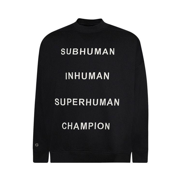 Толстовка Rick Owens x Champion Jumbo Sweatshirt, Black
Толстовка Rick Owens x Champion Jumbo Sweatshirt, Black