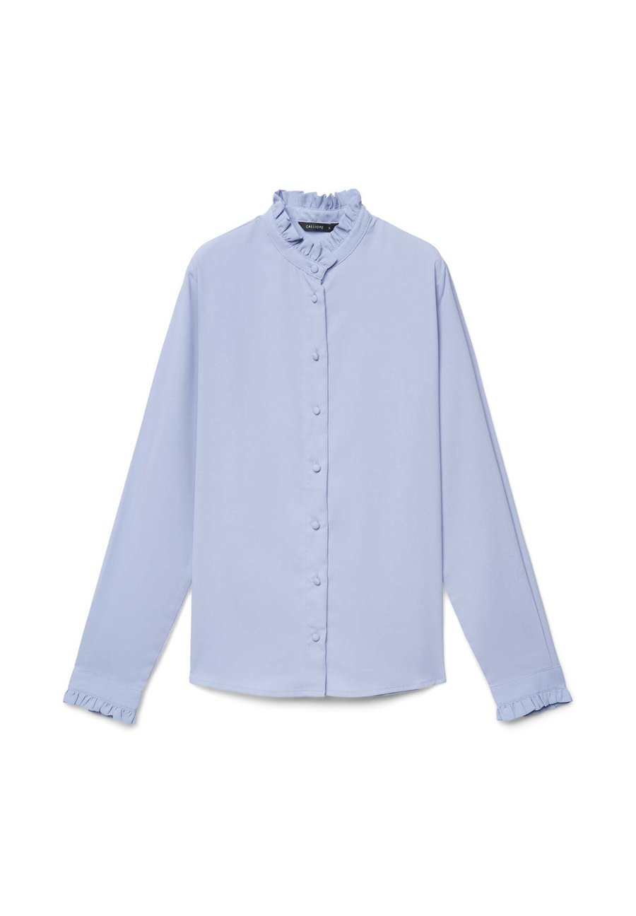 Блуза Calliope CON COLLETTO COREANA E VOLANT, Celeste Medio/Blue
Блуза Calliope CON COLLETTO COREANA E VOLANT, Celeste Medio/Blue