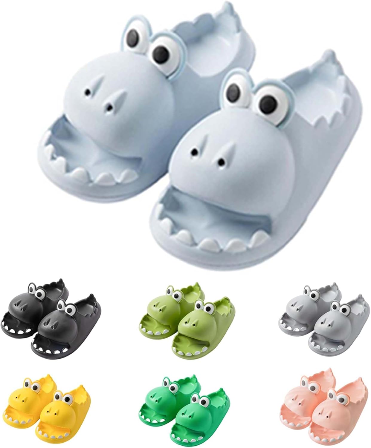 Мужские и женские шлепанцы ZNEL с динозаврами, мягкие шлепки на толстой подошве с антискользящей поверхностью для душа, пляжа, бассейна и спа, экологичные сандалии (размер 11.5-12.5 (28 см), серый)
Мужские и женские шлепанцы ZNEL с динозаврами, мягкие шлепки на толстой подошве с антискользящей поверхностью для душа, пляжа, бассейна и спа, экологичные сандалии (размер 11.5-12.5 (28 см), серый)