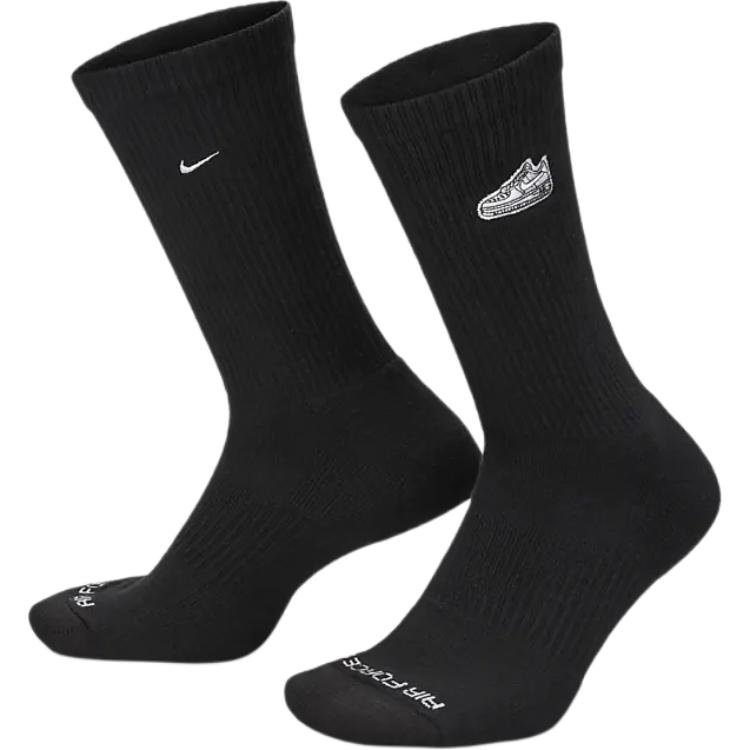Everyday Plus Cushioned Crew Socks 1 пара Nike, 1 pack (черный/белый)
Everyday Plus Cushioned Crew Socks 1 пара Nike, 1 pack (черный/белый)