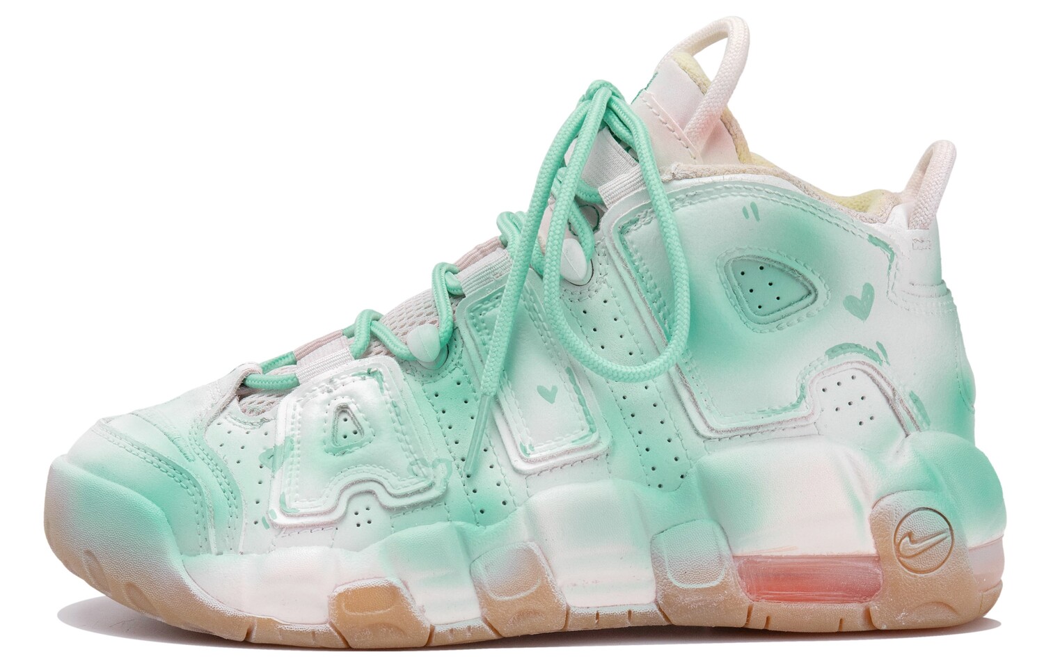 Кроссовки Nike Air More Uptempo Vintage Basketball Shoes Women's Mid-top White/green, зеленый
Кроссовки Nike Air More Uptempo Vintage Basketball Shoes Women's Mid-top White/green, зеленый