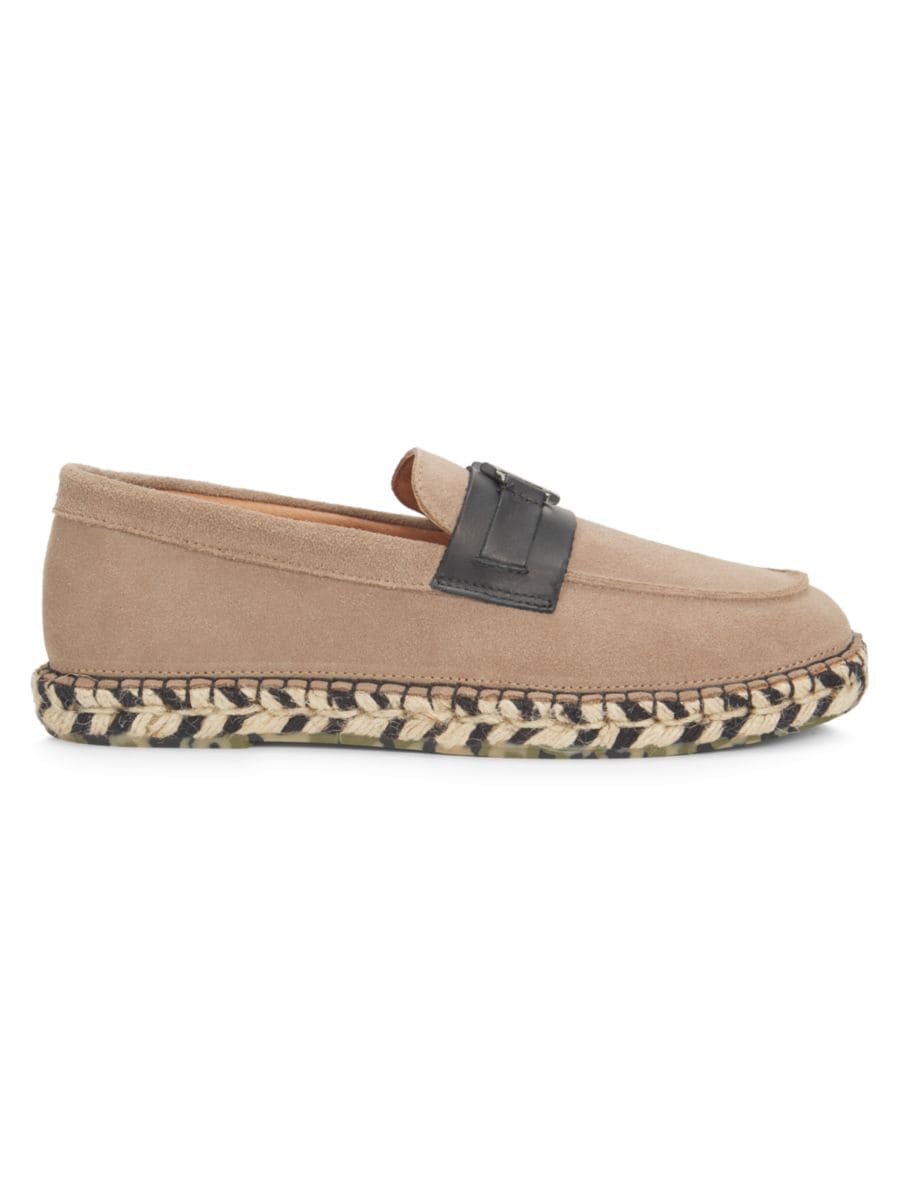 Замшевые эспадрильи-лоферы Karl Lagerfeld Paris, желто-коричневый 
Замшевые эспадрильи-лоферы Karl Lagerfeld Paris, желто-коричневый