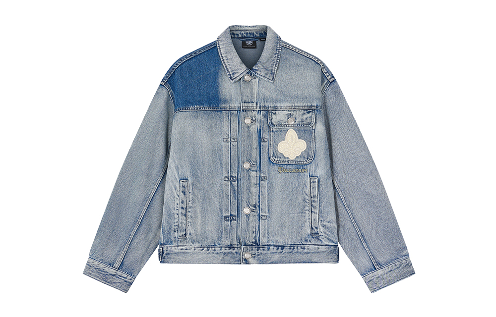 Palladium Джинсовая куртка Pearl Collection с нашивкой унисекс синяя, Badge Blue
Palladium Джинсовая куртка Pearl Collection с нашивкой унисекс синяя, Badge Blue