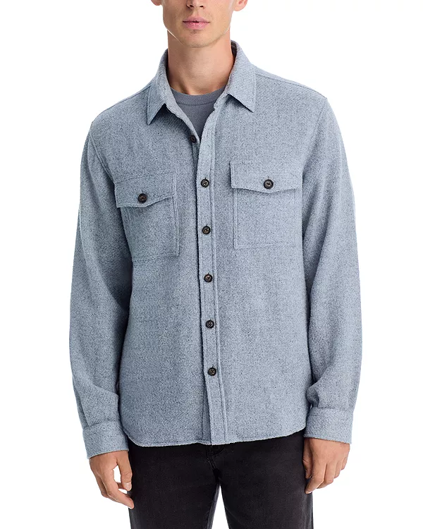 Шерстяная рубашка-куртка на пуговицах - эксклюзив The Men'S Store At Bloomingdale'S, синий
Шерстяная рубашка-куртка на пуговицах - эксклюзив The Men'S Store At Bloomingdale'S, синий