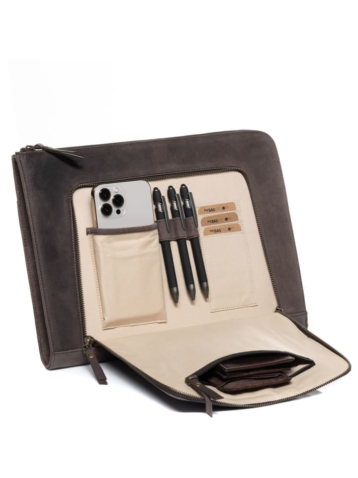 Сумка для ноутбука SID & VAIN, коричневый
Сумка для ноутбука SID & VAIN, коричневый