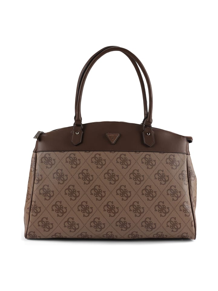 Guess Сумка Berta через плечо, 34 см, цвет латте, коричневый с логотипом
Guess Сумка Berta через плечо, 34 см, цвет латте, коричневый с логотипом