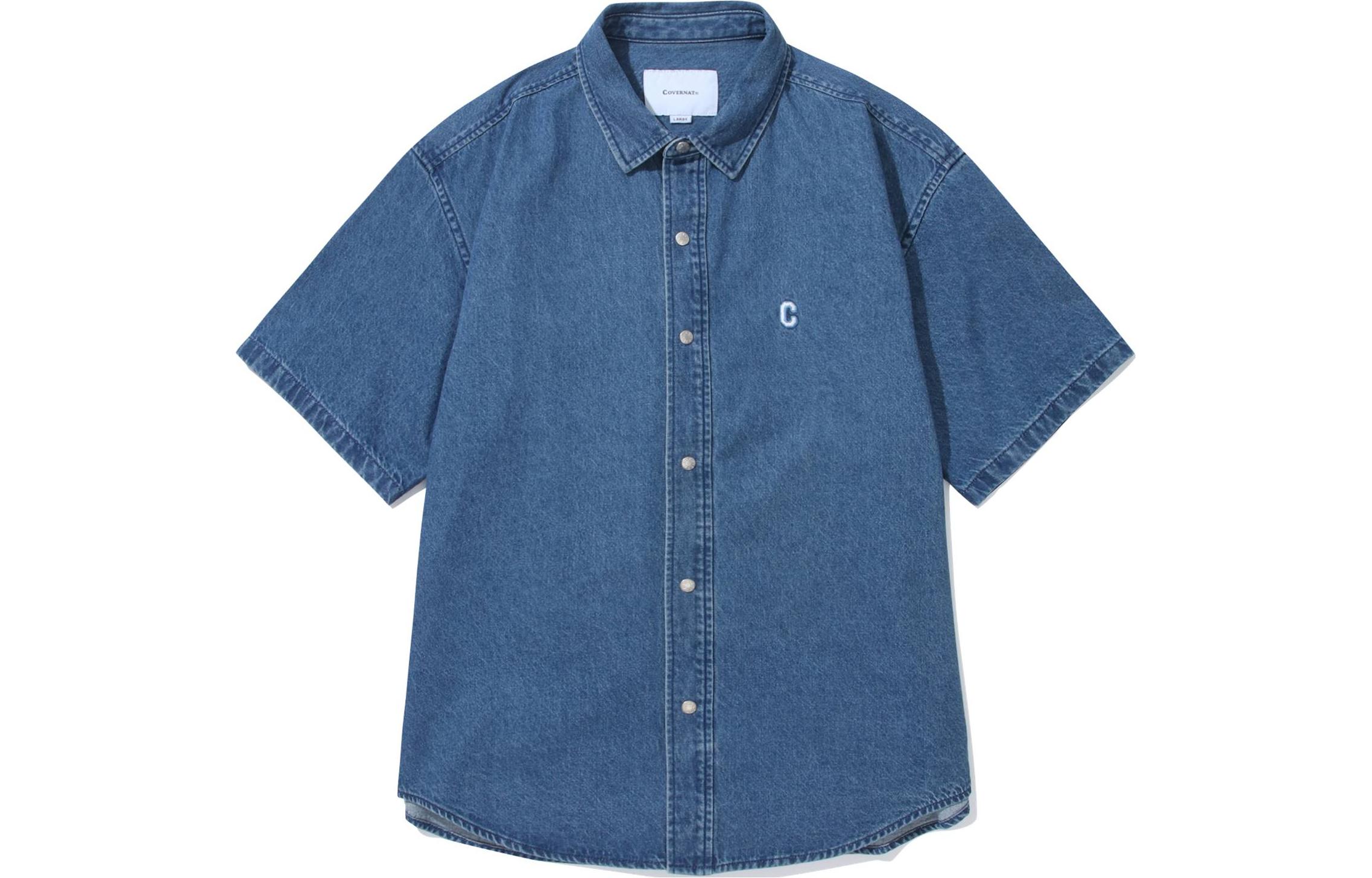 COVERNAT Рубашка унисекс синяя
COVERNAT Рубашка унисекс синяя