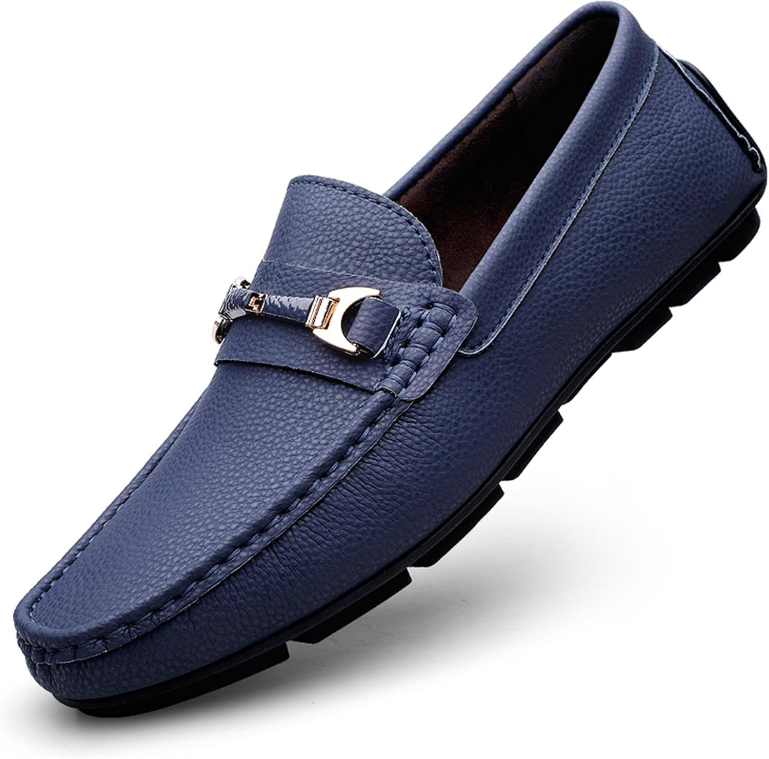 Мужские кожаные мокасины-слипоны для вождения с отделкой под пенни Laximu, синий
Мужские кожаные мокасины-слипоны для вождения с отделкой под пенни Laximu, синий