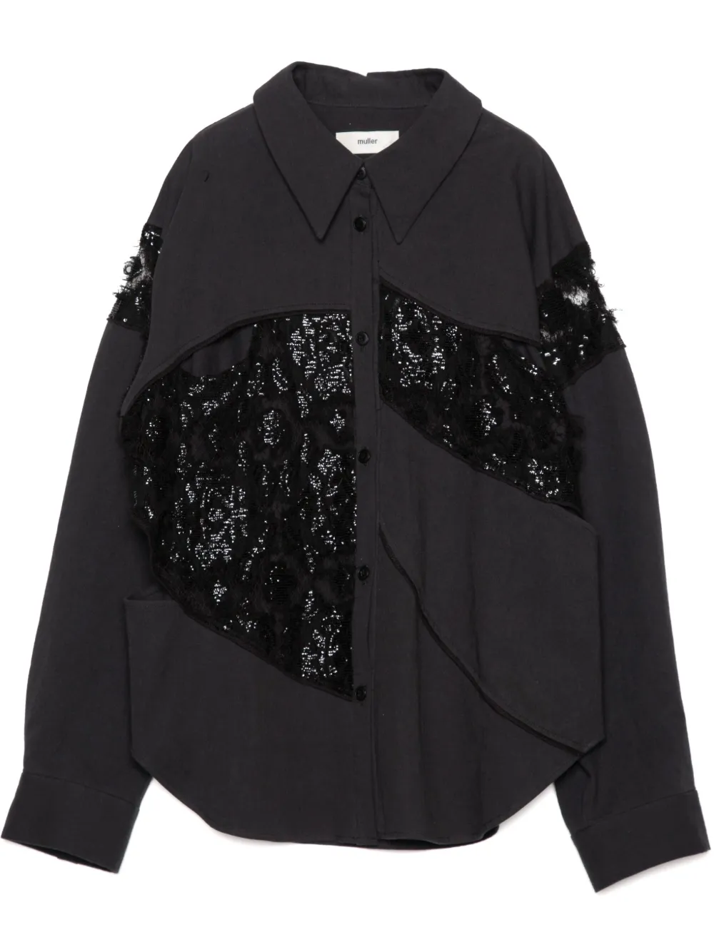 Рубашка Gare Line Muller Of Yoshiokubo, черный
Рубашка Gare Line Muller Of Yoshiokubo, черный