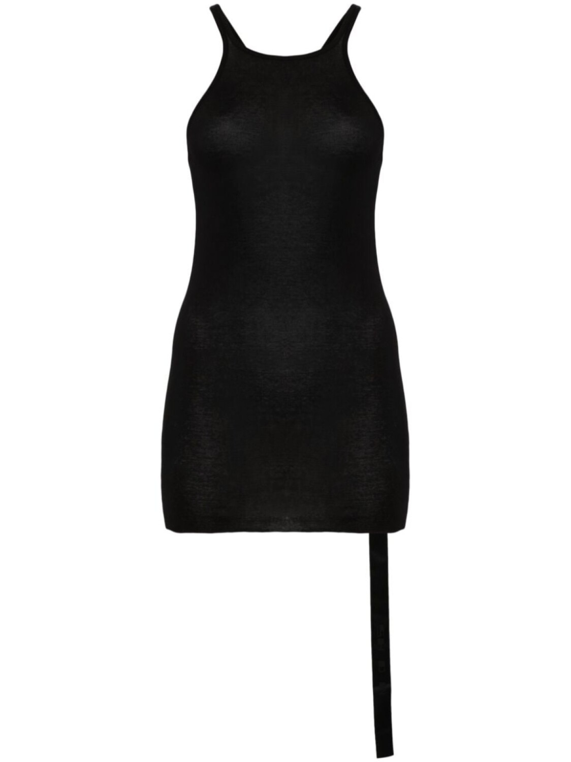 Rick Owens DRKSHDW strap-detail cotton tank top, черный 
Rick Owens DRKSHDW strap-detail cotton tank top, черный