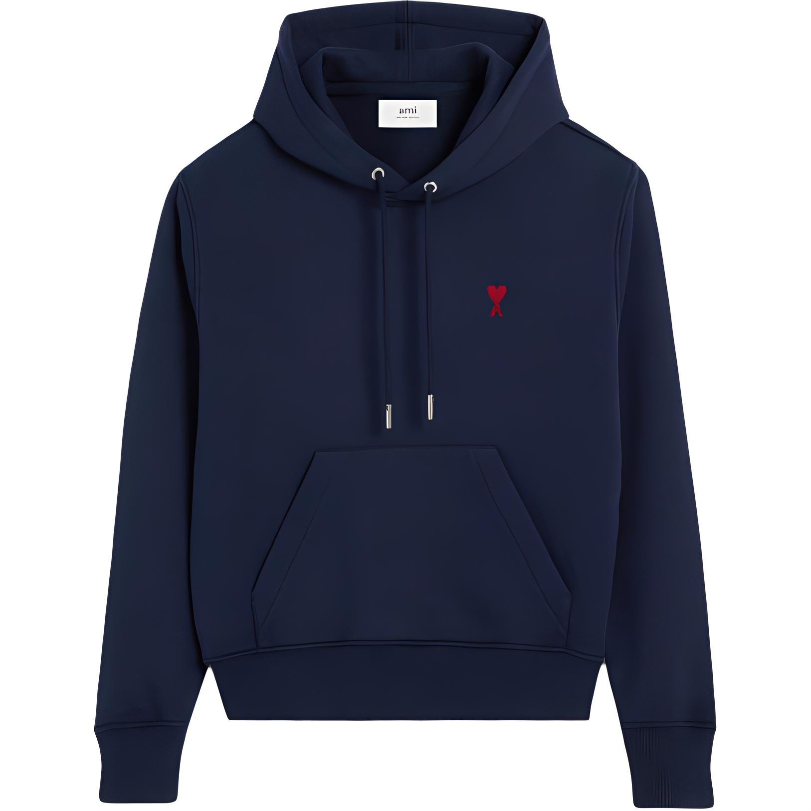 Толстовка Ami De Coeur с кулиской от Ami Paris AMIPARIS, синий
Толстовка Ami De Coeur с кулиской от Ami Paris AMIPARIS, синий