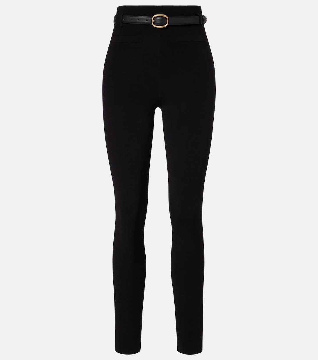 Легинсы с высокой талией и поясом Self-Portrait, черный
Легинсы с высокой талией и поясом Self-Portrait, черный