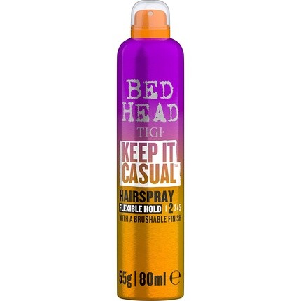 Спрей для волос гибкой фиксации Bed Head Keep It Casual, 400 мл, Tigi
Спрей для волос гибкой фиксации Bed Head Keep It Casual, 400 мл, Tigi