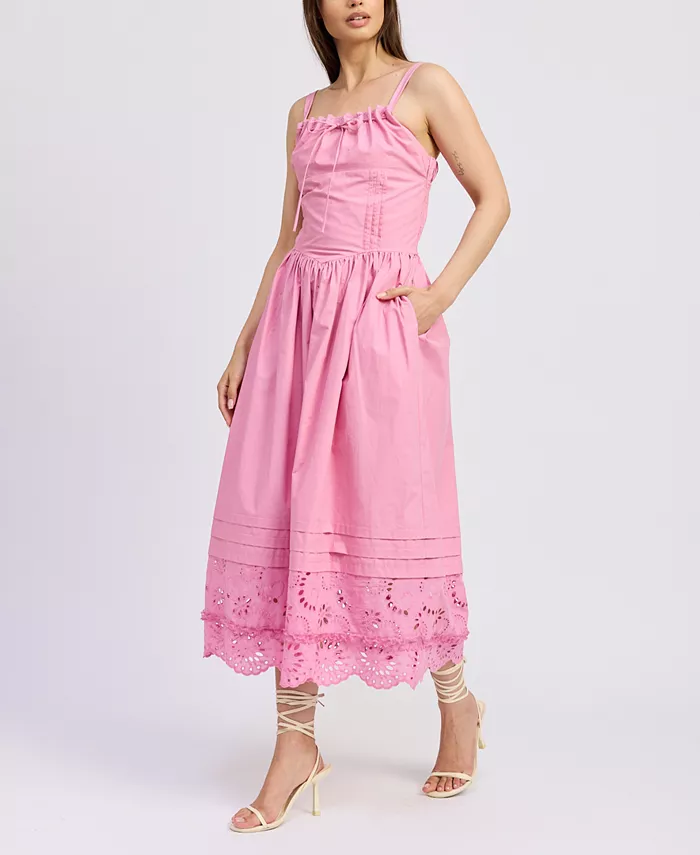 Женское платье миди из хлопка Peyton En Saison, красный
Женское платье миди из хлопка Peyton En Saison, красный