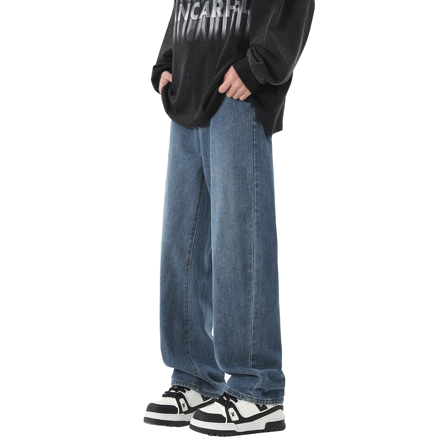 Джинсы унисекс Jungle Panda, Черный
Джинсы унисекс Jungle Panda, Черный