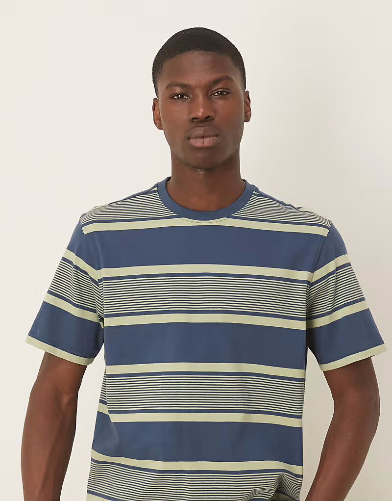 Футболка Barbour Spilman в полоску из темного денима
Футболка Barbour Spilman в полоску из темного денима