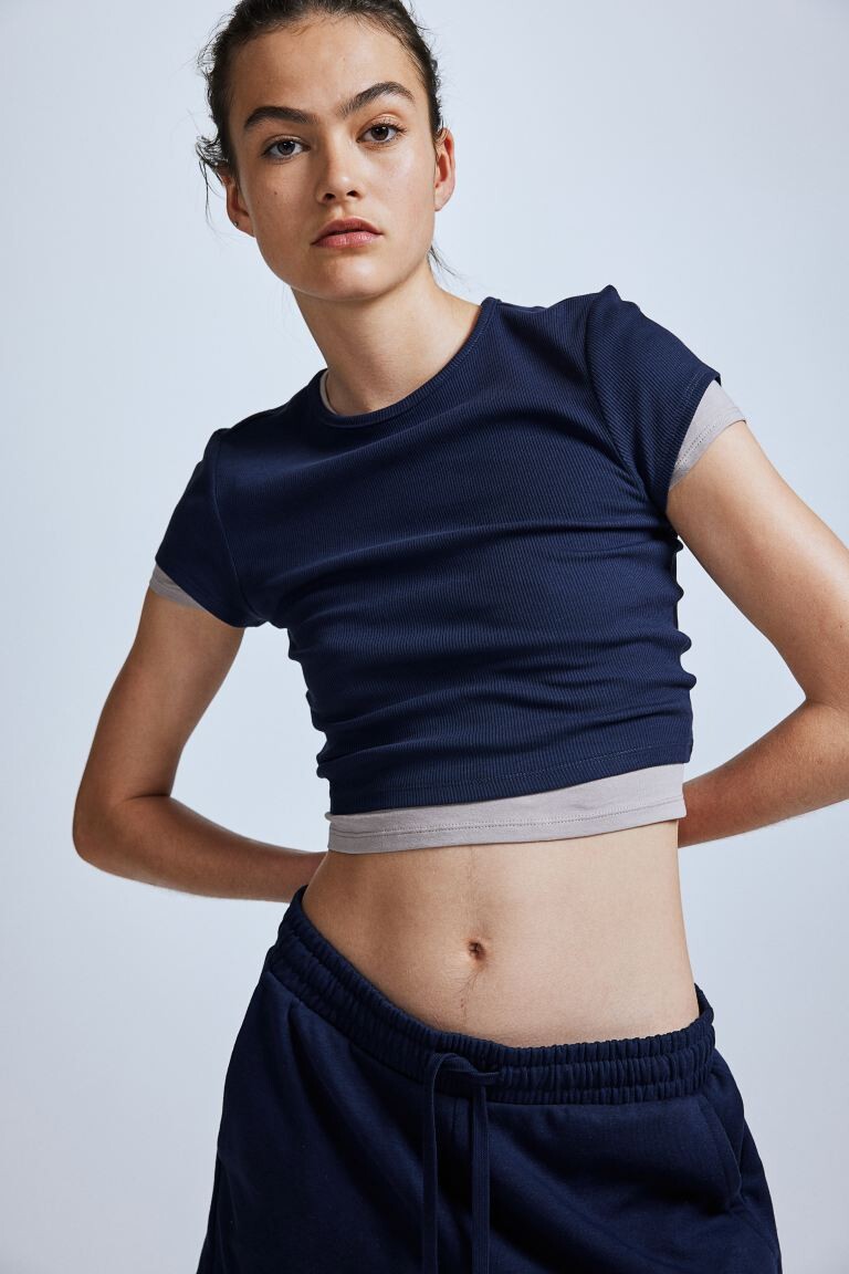 Упаковка из 2 футболок H&M, серый
Упаковка из 2 футболок H&M, серый