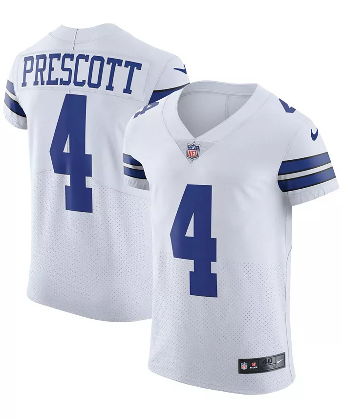 Мужская альтернативная игровая футболка Dak Prescott Dallas Cowboys Vapor Elite Nike, белый
Мужская альтернативная игровая футболка Dak Prescott Dallas Cowboys Vapor Elite Nike, белый