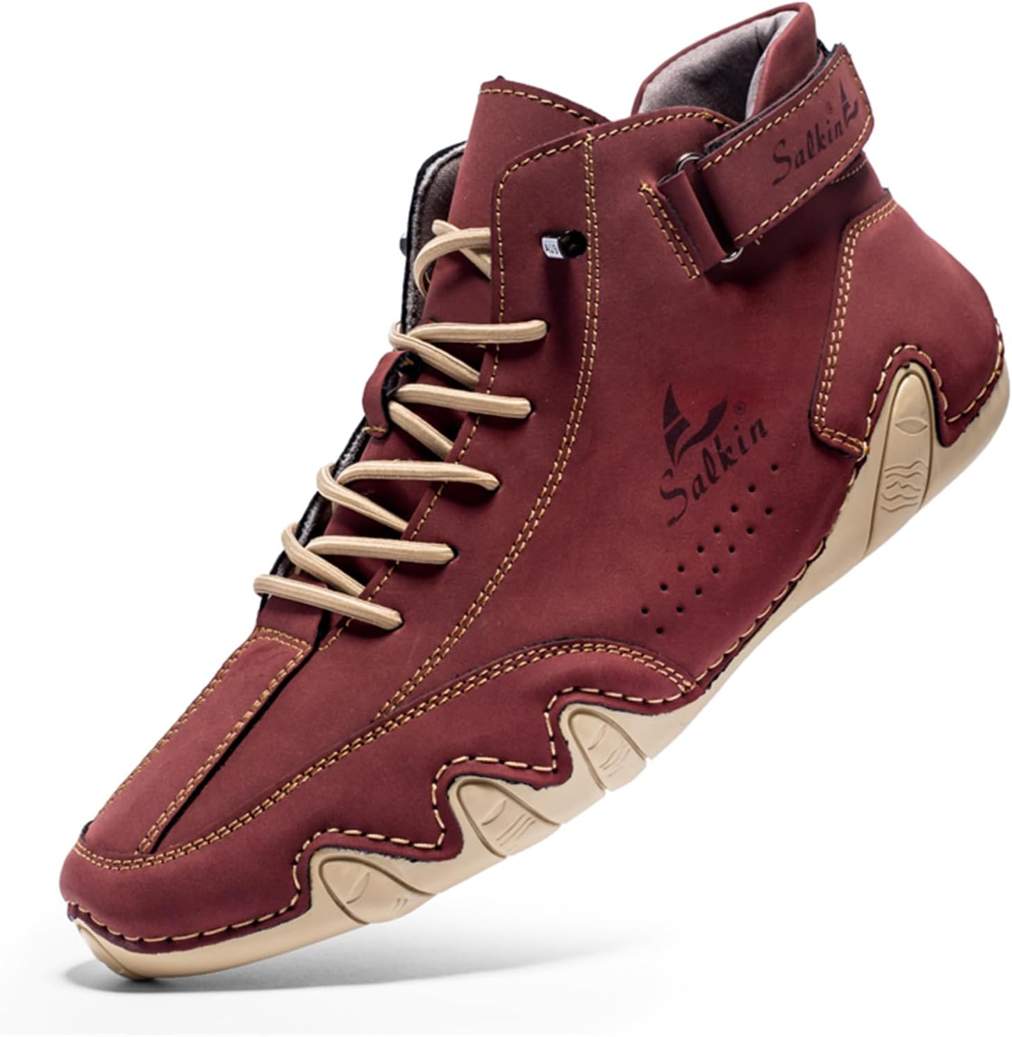 Мужские повседневные кожаные модные кроссовки Abborora, ботинки-чижки на щиколотке, слипоны, легкие лоферы для ходьбы и вождения, красный
Мужские повседневные кожаные модные кроссовки Abborora, ботинки-чижки на щиколотке, слипоны, легкие лоферы для ходьбы и вождения, красный