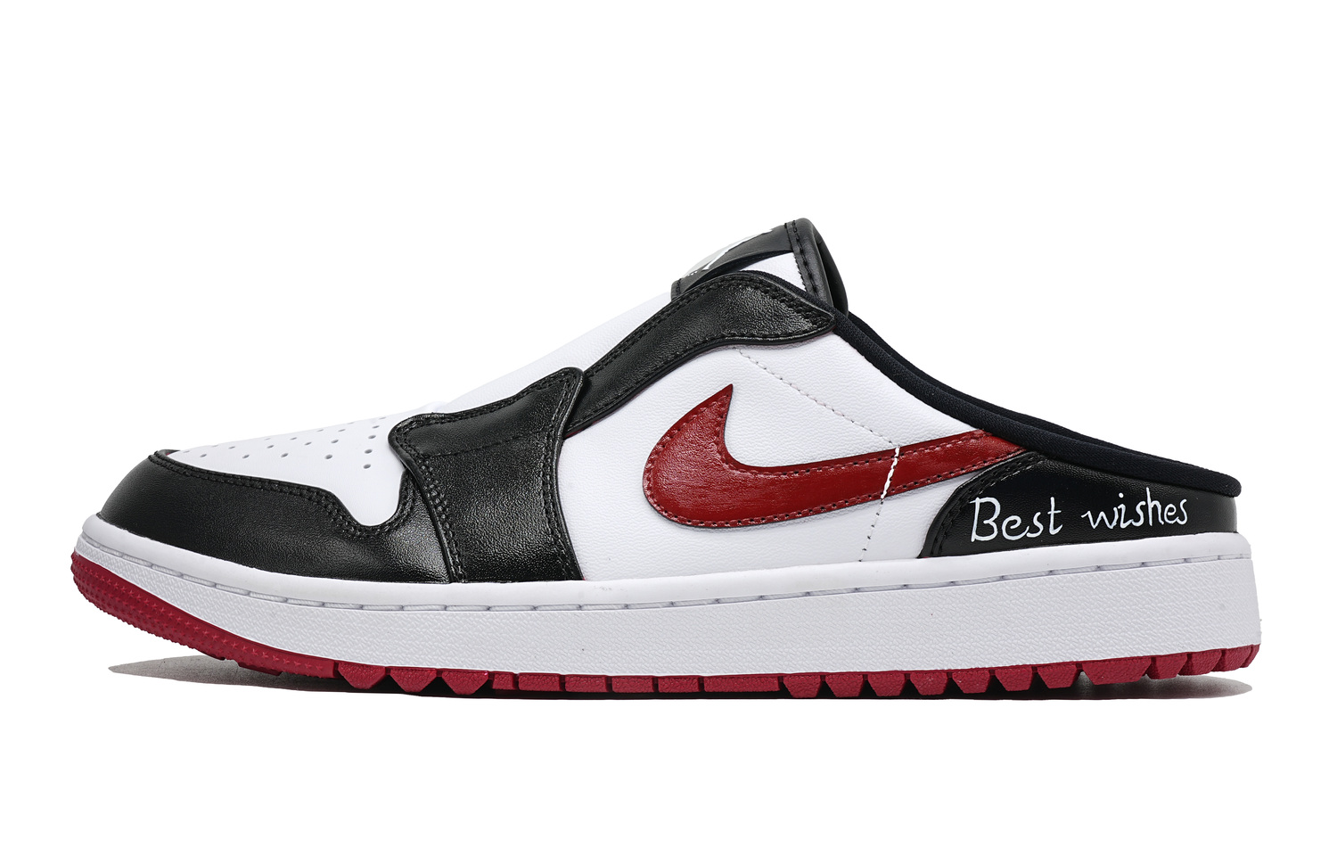 Jordan Air 1 нескользящие износостойкие низкие кроссовки для гольфа unisex белый черный
Jordan Air 1 нескользящие износостойкие низкие кроссовки для гольфа unisex белый черный