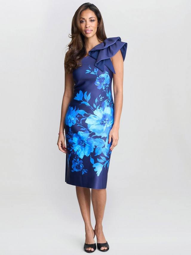 Платье Venus Floral с одним плечом Gina Bacconi, New Blue
Платье Venus Floral с одним плечом Gina Bacconi, New Blue