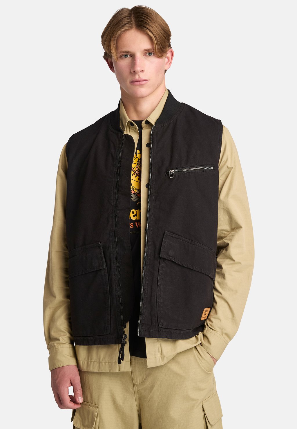 Жилет Timberland, черный
Жилет Timberland, черный