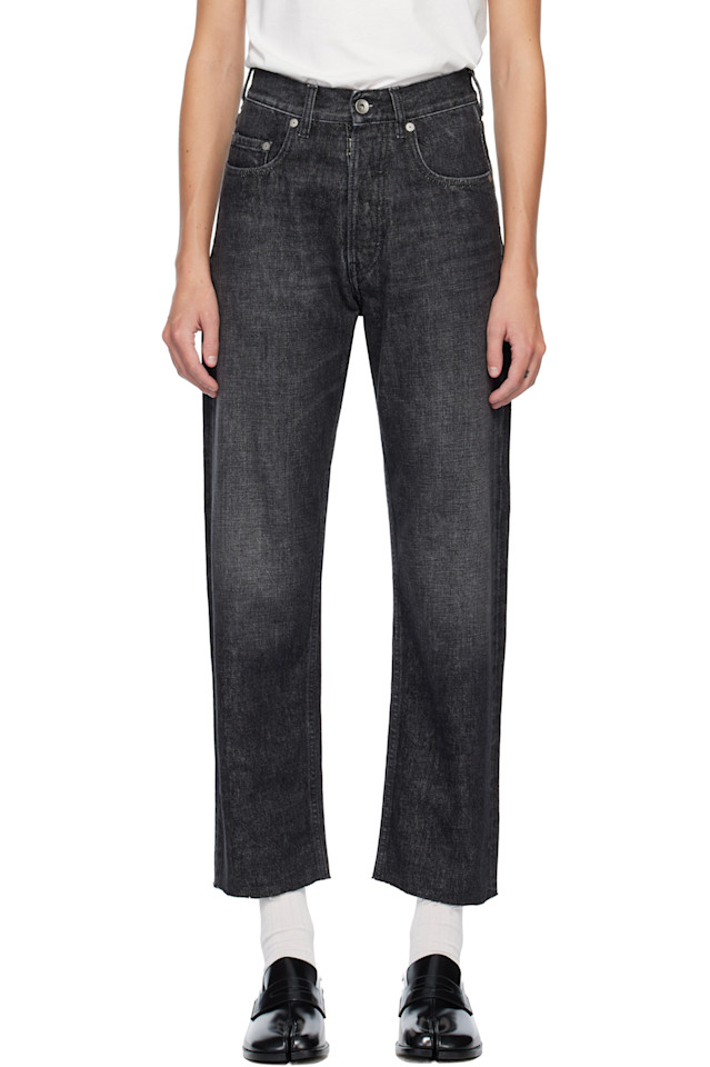 Maison Margiela Черные джинсы с пятью карманами
Maison Margiela Черные джинсы с пятью карманами