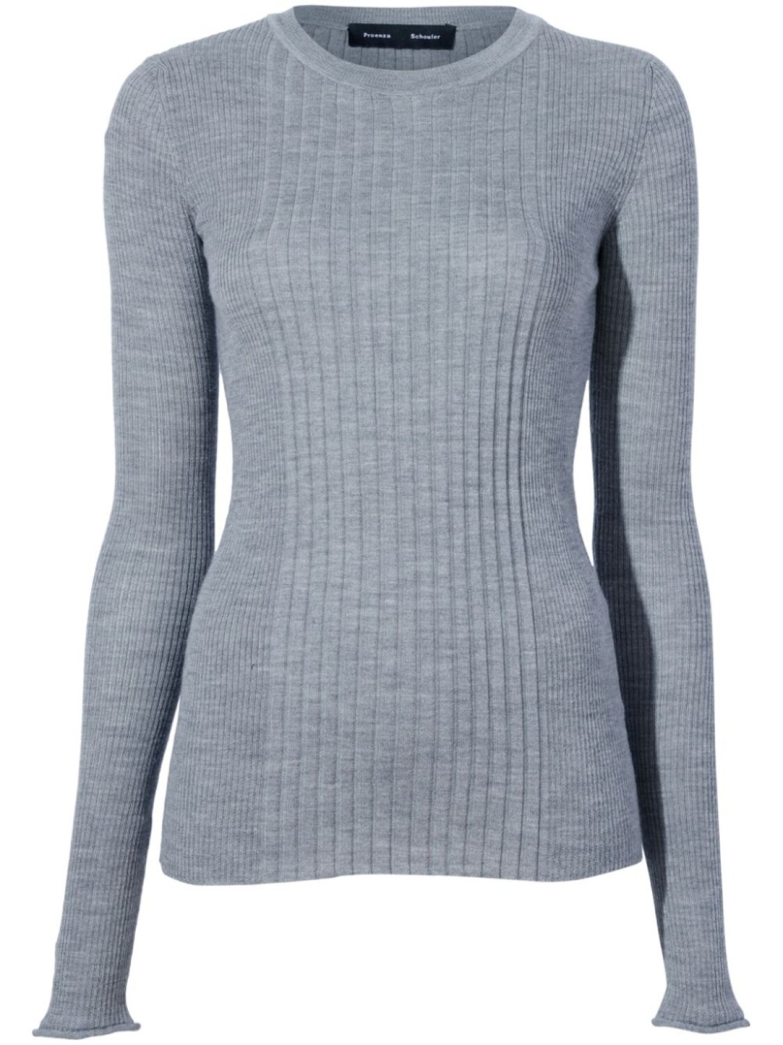 Proenza Schouler топ в рубчик с длинными рукавами, серый
Proenza Schouler топ в рубчик с длинными рукавами, серый