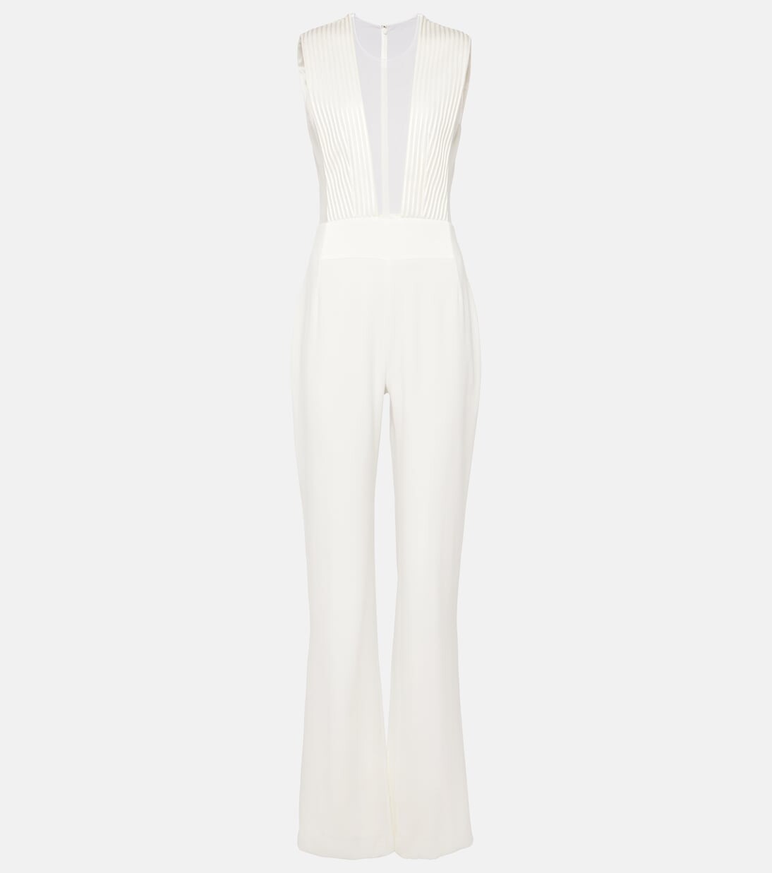 Свадебный расклешенный комбинезон soho Galvan, белый
Свадебный расклешенный комбинезон soho Galvan, белый