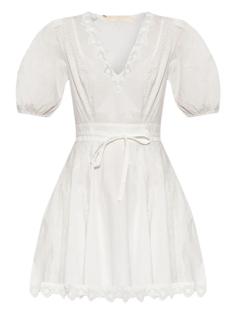 Платье с вышитыми рукавами-буфами Ulla Johnson, белый
Платье с вышитыми рукавами-буфами Ulla Johnson, белый