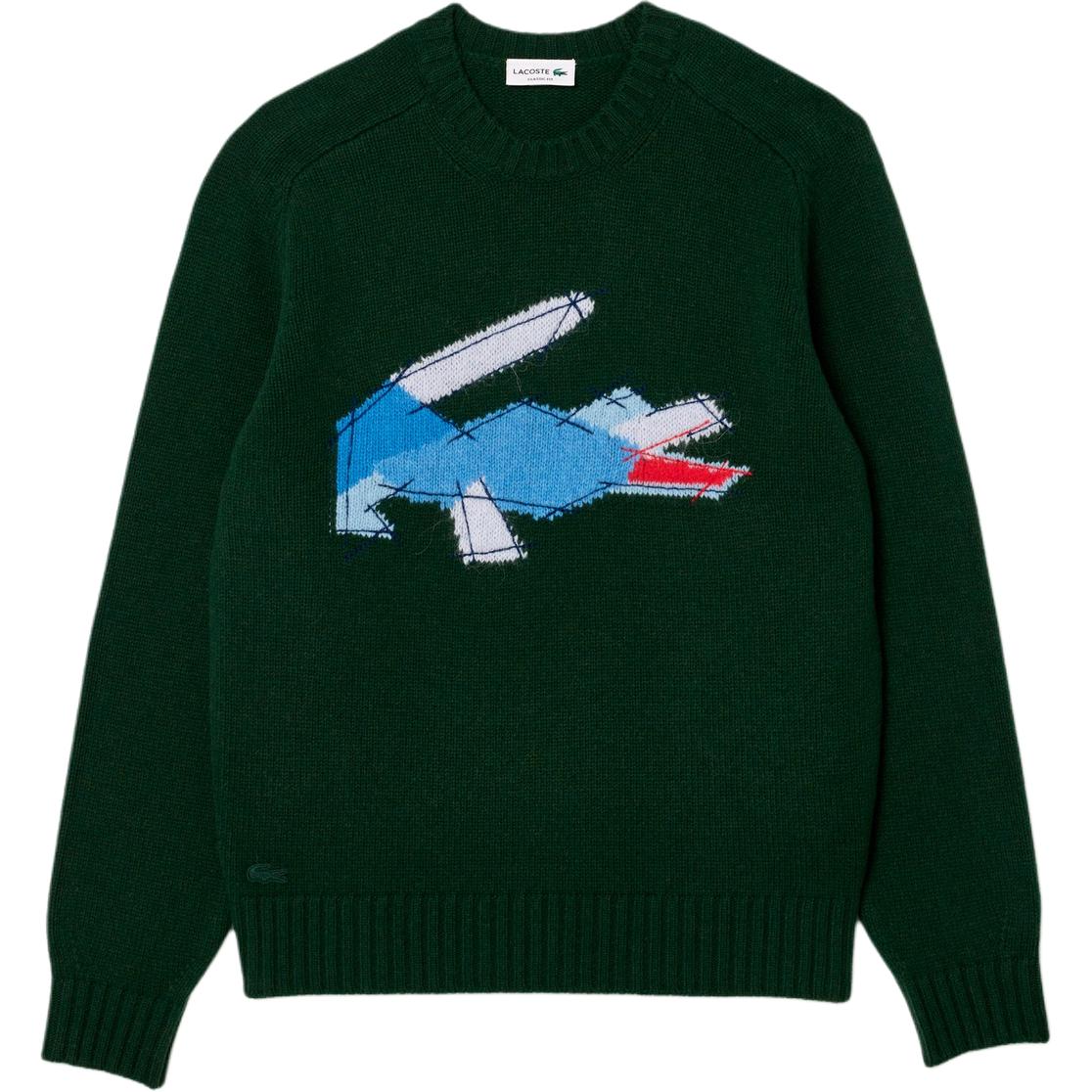 Графический свитер Crocodile LACOSTE, зеленый
Графический свитер Crocodile LACOSTE, зеленый